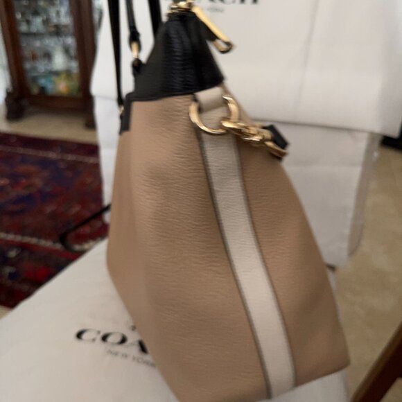 Coach Tyler Colorblock Multifunction Tote Bag with Detachable Crossbody Strap - Picture 5 of 14